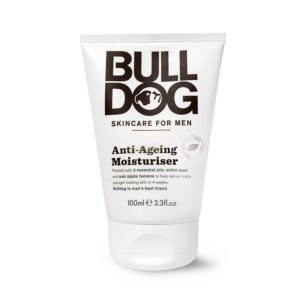 image of bull dog anti ageing moisturiser for men