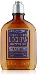 large image of the l'occitane shower gel for men