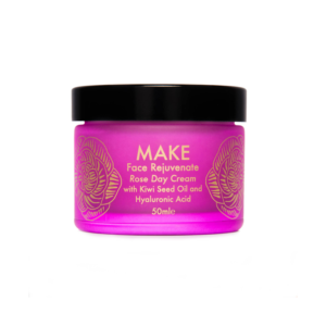 Make Face Rejuvenate - Rose Day Cream With Kiwi Seed Oil and Hyaluronic Acid