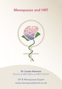 An image of the HRT leaflet by Dr Louise Newson