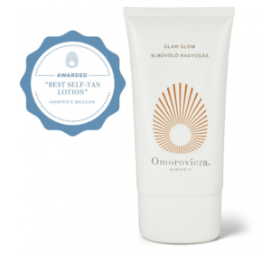 glam glow tanning product with award for best self tan lotion