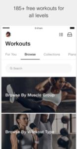 workout app