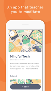 an app that teaches you to meditate