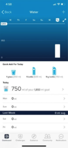 app that tracks your water intake