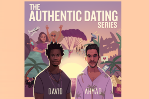 illustration titled the authentic dating series