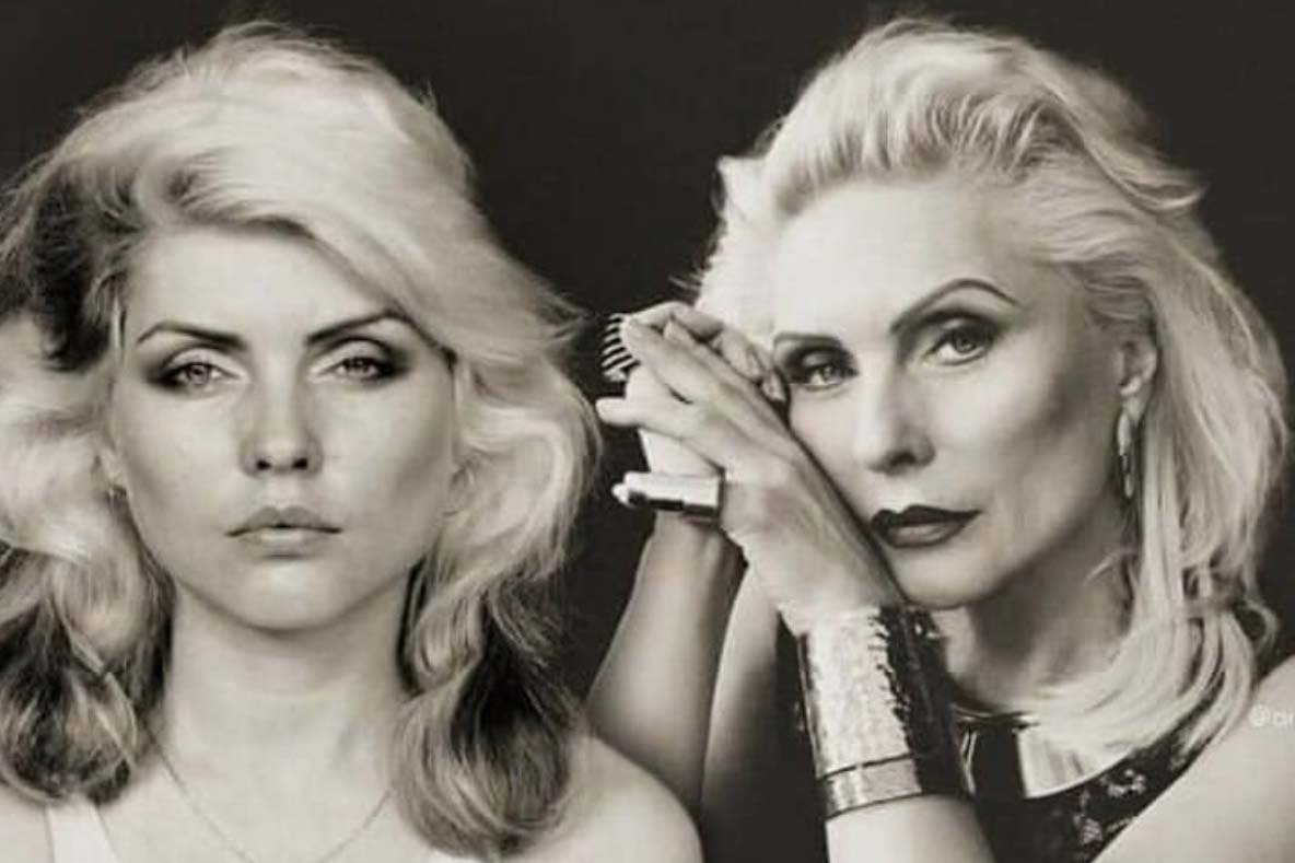 the face of debbie harry then and now