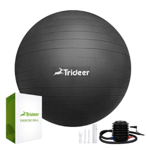 Trideer exercise ball and pump