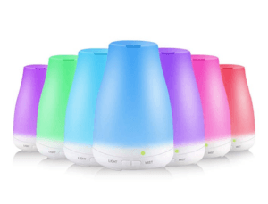 electronic diffusers in a variety of colours