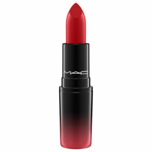 red MAC lipstick