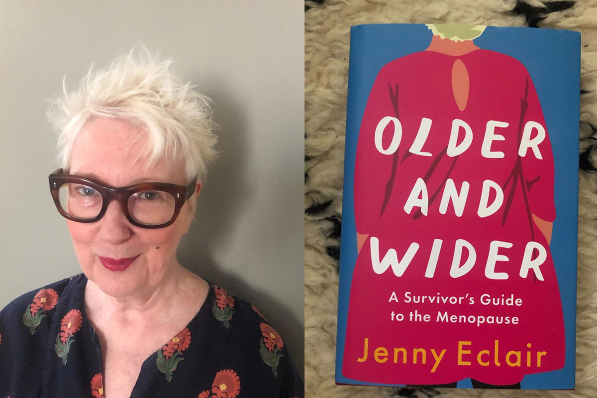 Jenny Eclair and her book