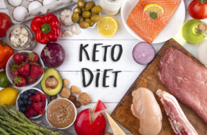 Keto diet and fresh food